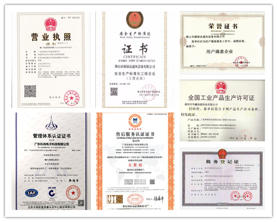 八吉星營業(yè)執(zhí)照、證書