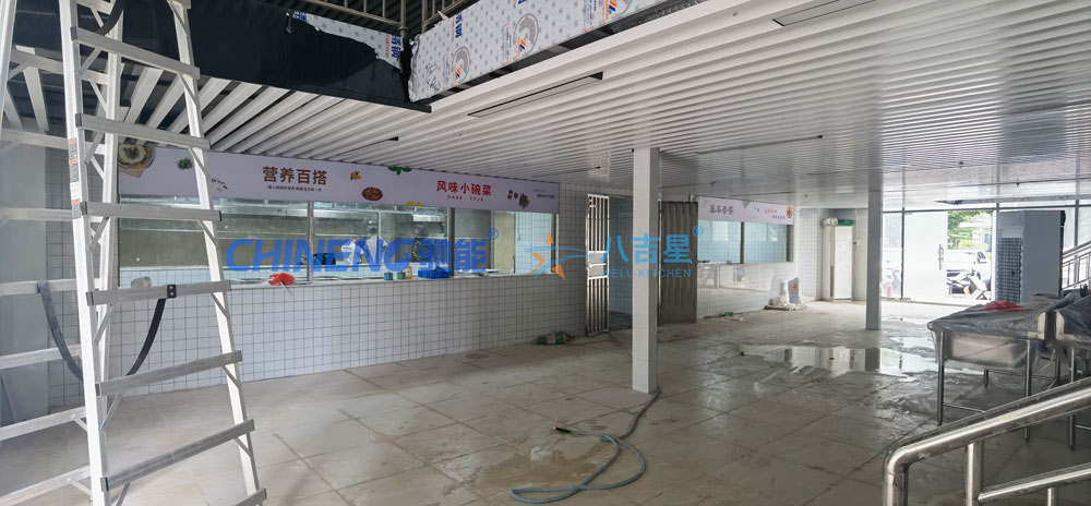 聯明電源員工食堂用餐區(qū)1層