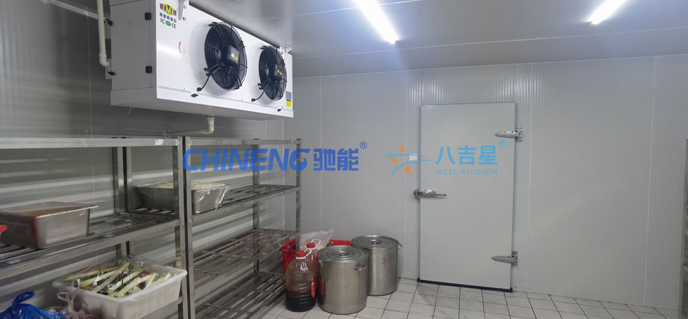 某大學第五食堂廚房工程 冷庫冷凍區(qū)