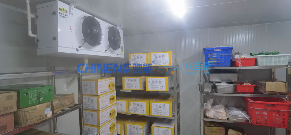 某大學第五食堂廚房工程冷庫冷藏區(qū)